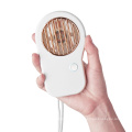 Wholesale handheld usb rechargeable electric portable min fan with led light